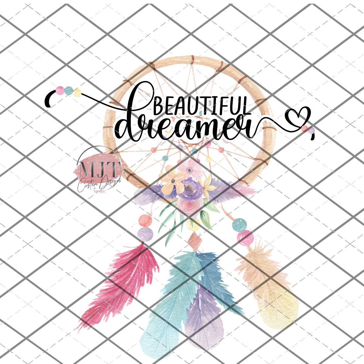 Beautiful Dreamer - PNG File