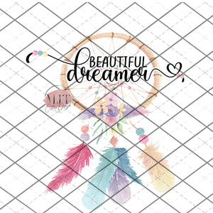 Beautiful Dreamer - PNG File